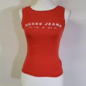 Guess sleeveless tank cotton shirt